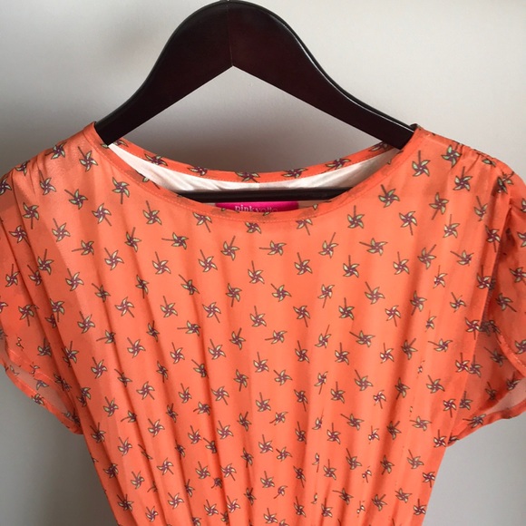 Pinkyotto Pleated Summer Dress S/XS - Picture 3 of 5